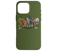 Custodia per iPhone 16 Pro Max Batman King of Crazy