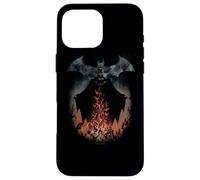 Custodia per iPhone 16 Pro Max Batman Smoke & Fire