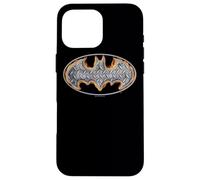 Custodia per iPhone 16 Pro Max Batman Steel Fire Shield