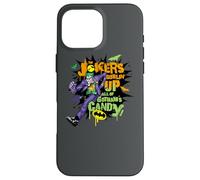 Custodia per iPhone 16 Pro Max Batman The Joker Goblin Candy