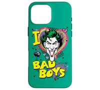Custodia per iPhone 16 Pro Max Batman The Joker Joker I Heart Bad Boys