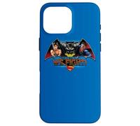 Custodia per iPhone 16 Pro Max Batman v Superman Together We Fight