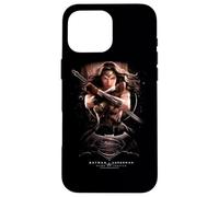Custodia per iPhone 16 Pro Max Batman v Superman Wonder Woman Ground Zero