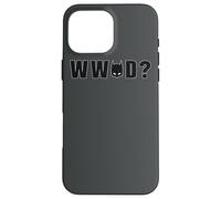 Custodia per iPhone 16 Pro Max Batman WWBD Mask