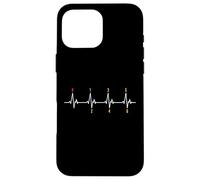 Custodia per iPhone 16 Pro Max Battito cardiaco a trasmissione manuale a 6 marce