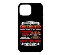 Custodia per iPhone 16 Pro Max Behind Every Strong Firefighter Fireman Firefighters Lovers