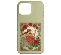 Custodia per iPhone 16 Pro Max Bellezza e la ferita Vintage Art Nouveau Romance