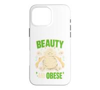 Custodia per iPhone 16 Pro Max Bellezza E Obeso Chonky Cat Funny Meme