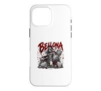 Custodia per iPhone 16 Pro Max Bellona Dea Romana Feroce Mito Battaglia
