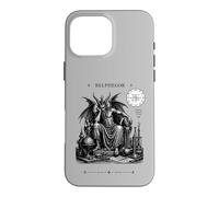 Custodia per iPhone 16 Pro Max Belphegor Il pigro principe dell'innovazione