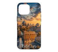 Custodia per iPhone 16 Pro Max BERLIN, artistically reimagined by #LeoPepeDesign,
