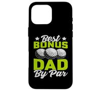 Custodia per iPhone 16 Pro Max Best Dad By Par Golf Balls Dad For Men Father's Day Golf