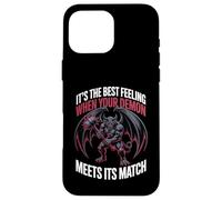 Custodia per iPhone 16 Pro Max Best Feeling When Your Demon Meets Its Match -