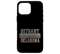Custodia per iPhone 16 Pro Max Bethany Oklahoma retrò