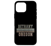 Custodia per iPhone 16 Pro Max Bethany Oregon retrò