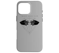 Custodia per iPhone 16 Pro Max Birds of Prey Black Mask Club Logo