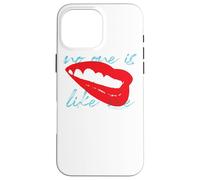 Custodia per iPhone 16 Pro Max Birds of Prey No One Is Like Me Lips