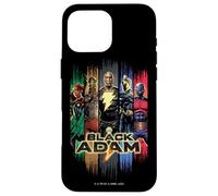 Custodia per iPhone 16 Pro Max Black Adam, Cyclone, Hawkman, Dr. Fate, And Atom Smasher