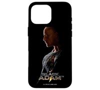 Custodia per iPhone 16 Pro Max Black Adam Profile Poster With Logo