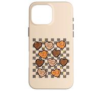 Custodia per iPhone 16 Pro Max Black History Dream Like Martin Heart Retro Donne Ragazze Bambini