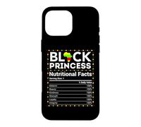 Custodia per iPhone 16 Pro Max Black History Month Africa Princess Valori nutrizionali Ragazze