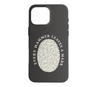 Custodia per iPhone 16 Pro Max Bladesmith Hammer Incudine Forge Knife Maker Smith