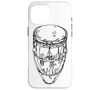 Custodia per iPhone 16 Pro Max Bongo Drummer Tamburi