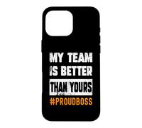 Custodia per iPhone 16 Pro Max Boss Employees Apprezzamento Day Funny Quote Project Team