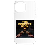 Custodia per iPhone 16 Pro Max Bracket Buster Gioco Logica Retro Grid Strategia di vittoria