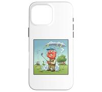 Custodia per iPhone 16 Pro Max Brutto golfista Avere una brutta giornata