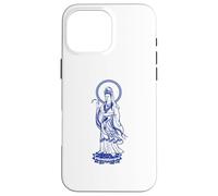 Custodia per iPhone 16 Pro Max Buddha Quan Yin Buddismo Buddista Pratica spirituale
