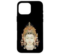 Custodia per iPhone 16 Pro Max Buddismo Mahayana Dea Guanyin Avalokiteshvara
