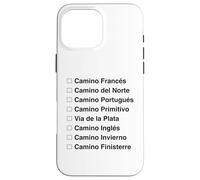 Custodia per iPhone 16 Pro Max Buen Camino de Santiago Pellegrino Spagna Compostela Viaggio