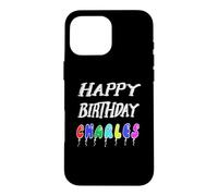 Custodia per iPhone 16 Pro Max Buon Compleanno Charles