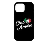 Custodia per iPhone 16 Pro Max Bye Amore - Italy Hello Sweetheart in italiano