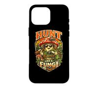 Custodia per iPhone 16 Pro Max Cacciatore di funghi regalo cacciatore Hunt Like a Fungi