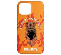 Custodia per iPhone 16 Pro Max Call of Duty Fetch Me Their Souls Hellhound Video Game