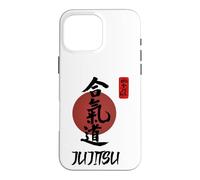 Custodia per iPhone 16 Pro Max Calligrafia Jujutsu/Arti Marziali Giapponesi Design