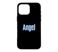 Custodia per iPhone 16 Pro Max Camicia con scritta "That Says Angel", design che dice angelo