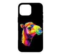 Custodia per iPhone 16 Pro Max Cammello Dromedario Bactriano Safari nel Deserto Cammello