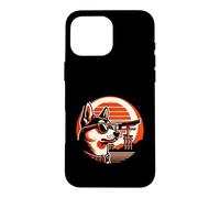 Custodia per iPhone 16 Pro Max Cane Al Fushimi Inari Taisha In Giappone, Kyoto