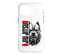 Custodia per iPhone 16 Pro Max Cane Feroce E Aggressivo Nel Jiu-jitsu