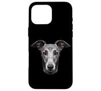 Custodia per iPhone 16 Pro Max Cani Greyhound Cari Amanti dei Cani Greyhound