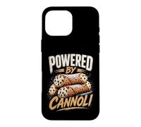 Custodia per iPhone 16 Pro Max Cannoli Italian Dessert Pastry Sweet Treat