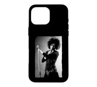 Custodia per iPhone 16 Pro Max Cantante Post-Punk In Bianco E Nero Di Stephen Wright