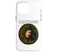 Custodia per iPhone 16 Pro Max CARAVAGGIO Medusa Scudo Rinascimentale Mitologia Greco-Romana