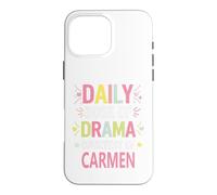 Custodia per iPhone 16 Pro Max CARMEN Personalized Name Funny Cute Custom CARMEN Name