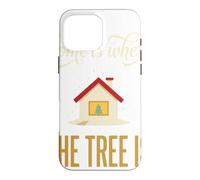 Custodia per iPhone 16 Pro Max Casa è dove l'albero è Natale