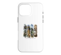 Custodia per iPhone 16 Pro Max Castello scozzese, viali e Highlands - Vacanze Edimburgo