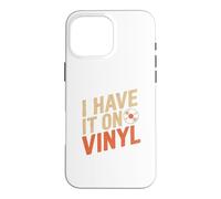 Custodia per iPhone 16 Pro Max Ce l'ho su Vinyl Music Lover Retro
